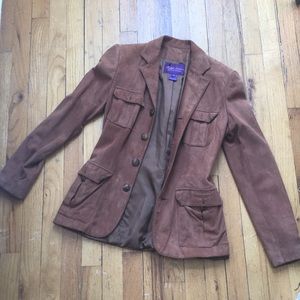Ralph Lauren suede jacket